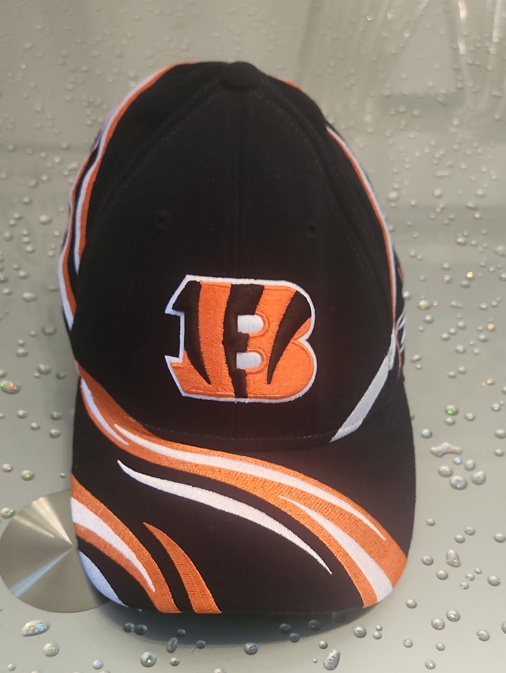 Cincinnati Bengals Adult Black & Orange Baseball Cap